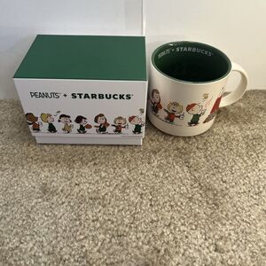 Starbucks x Peanuts 2026 Ceramic Mug Snoopy & Friends Limited Edition New In Box